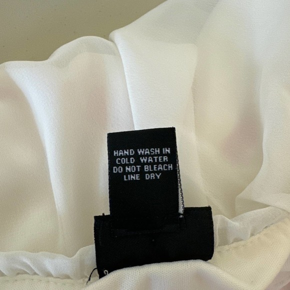 Rue 21 Peach White Color Block Strapless Dress Small Pre-owned - Picture 5 of 12